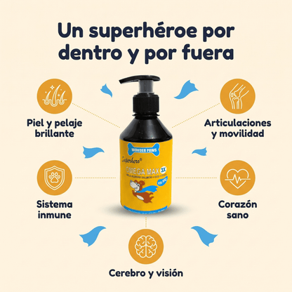 Omega 3 - Aceite de Salmon Para Perros