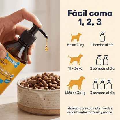 Omega 3 - Aceite de Salmon Para Perros