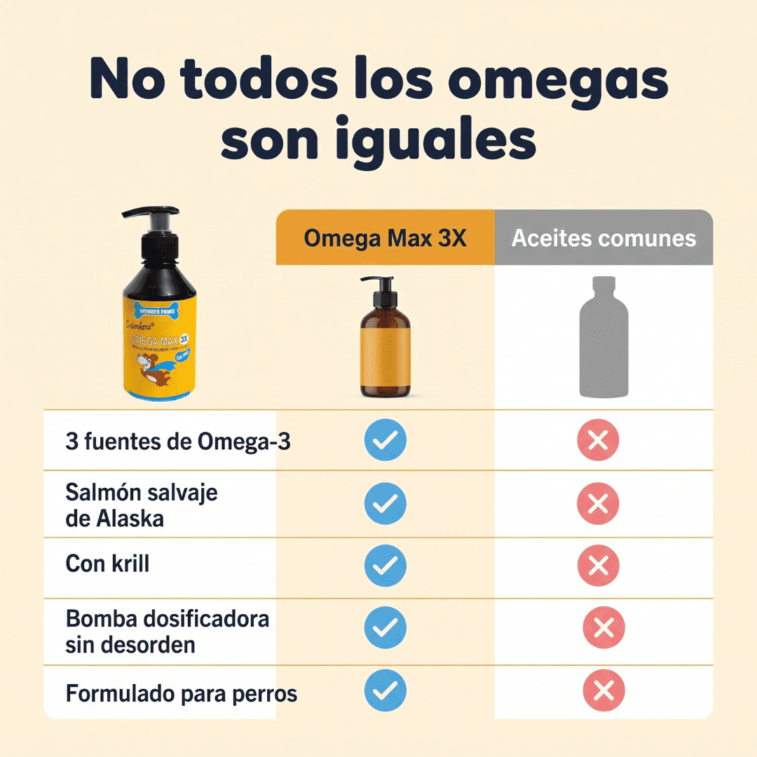 Omega 3 - Aceite de Salmon Para Perros